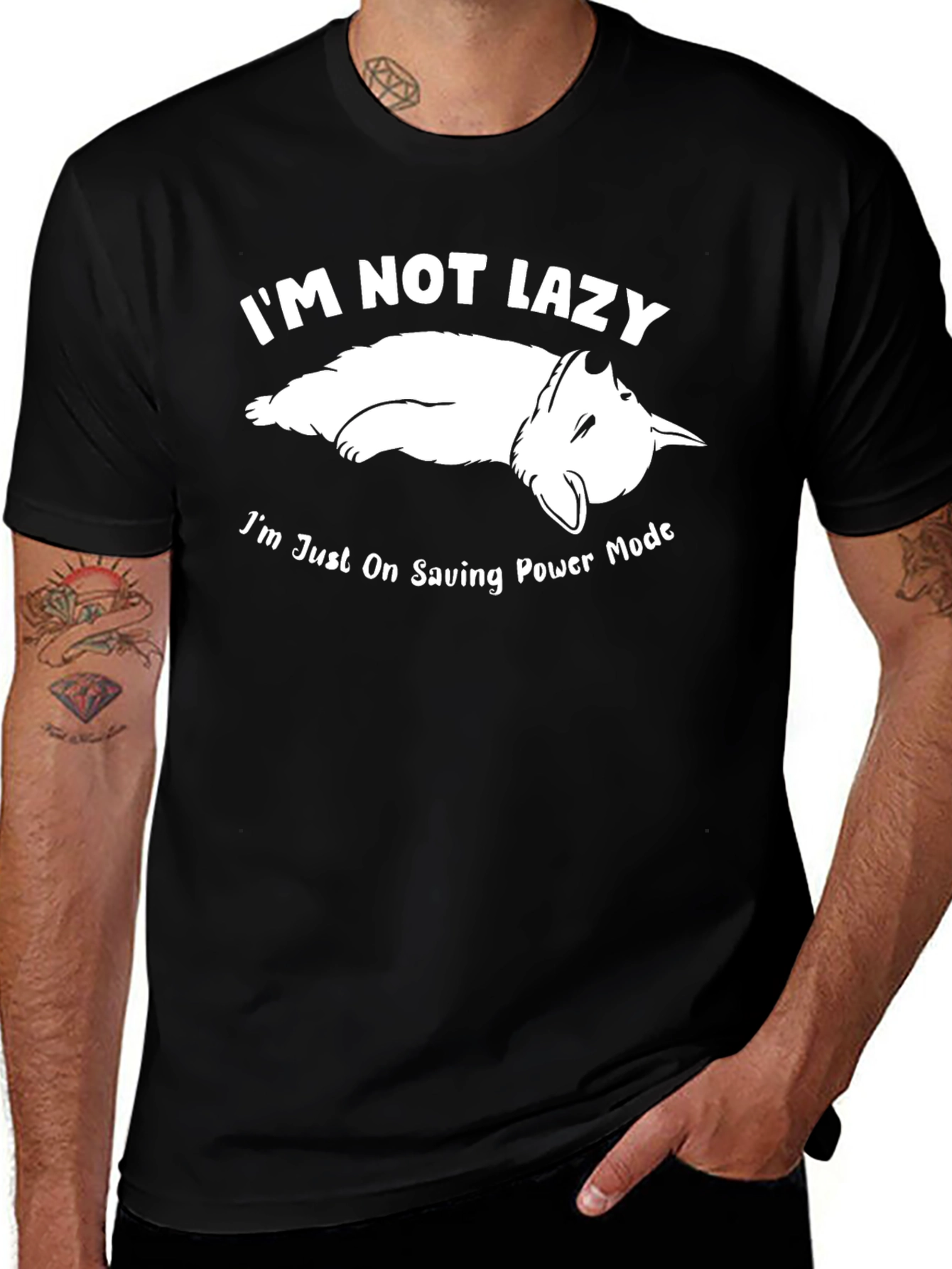 Im Not Lazy T-Shirt - Funny Graphic Tee