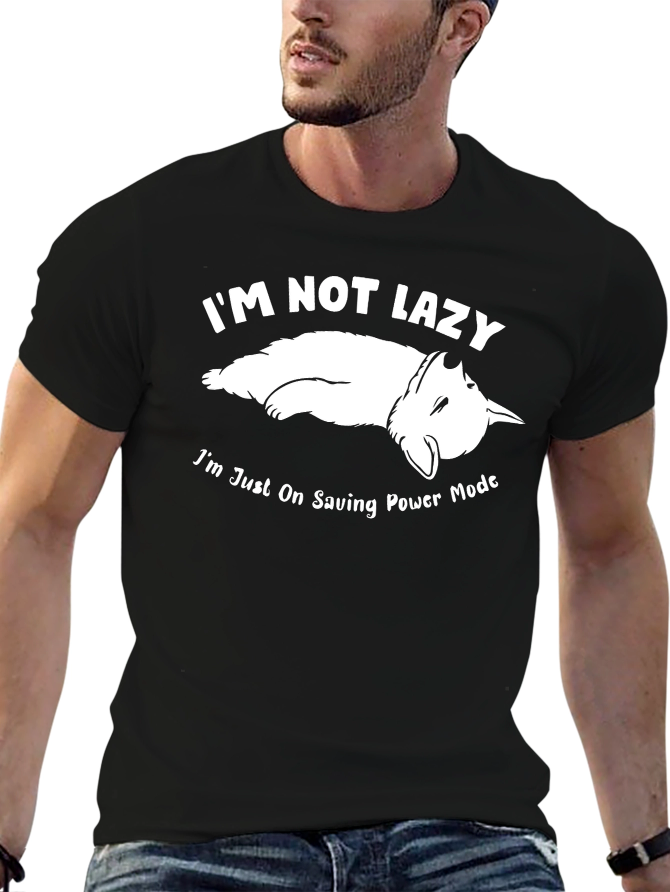 Im Not Lazy T-Shirt - Funny Graphic Tee