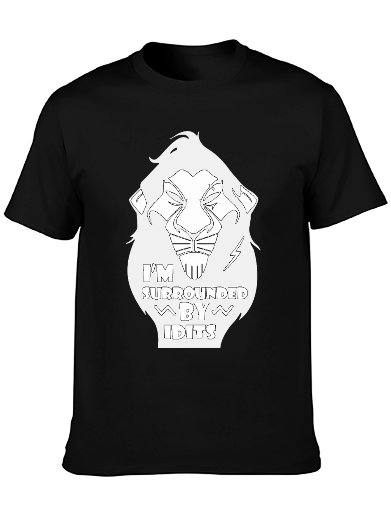Scar Lion King T-Shirt - Surrounded by Idiots Tee