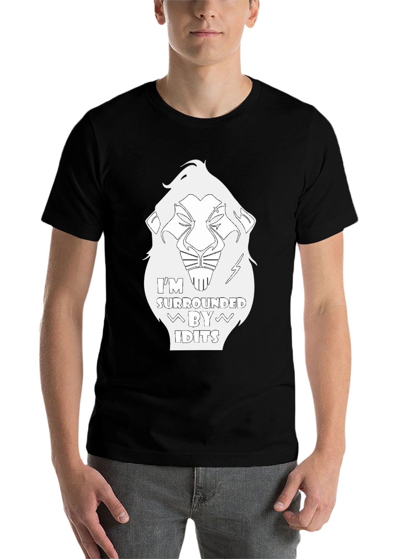 Scar Lion King T-Shirt - Surrounded by Idiots Tee