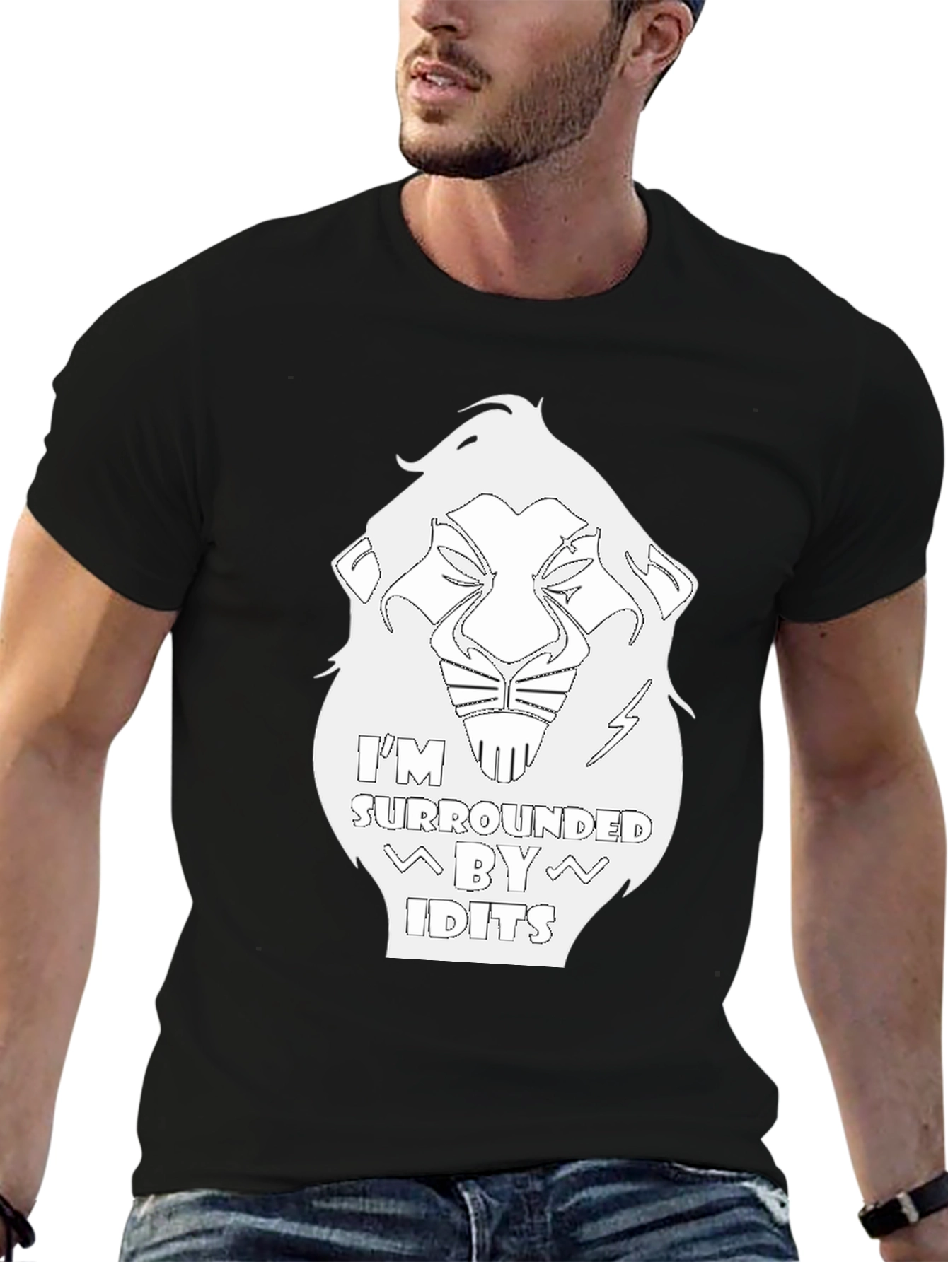 Scar Lion King T-Shirt - Surrounded by Idiots Tee