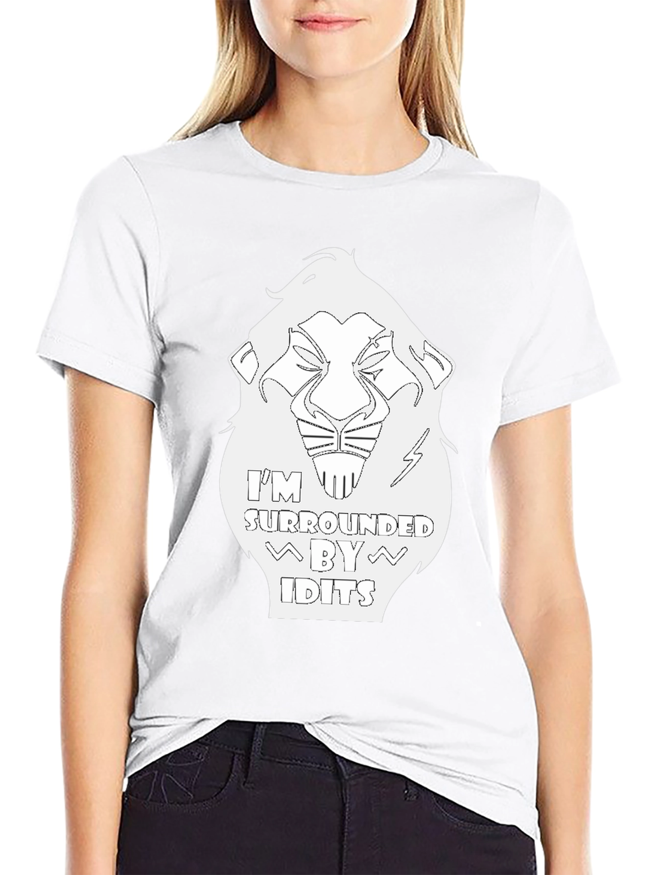 Scar Lion King T-Shirt - Surrounded by Idiots Tee