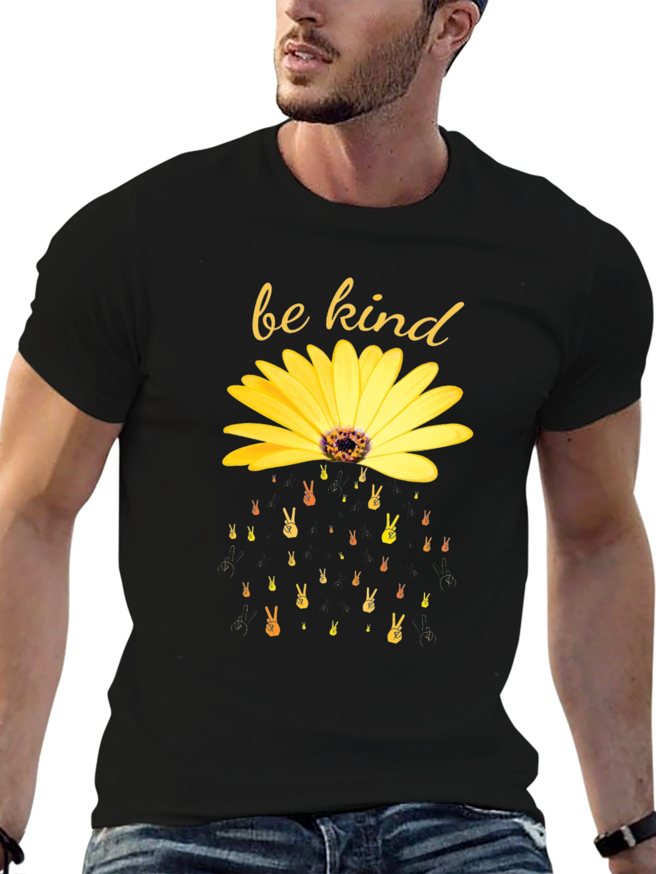 Be Kind Sunflower Graphic Tee