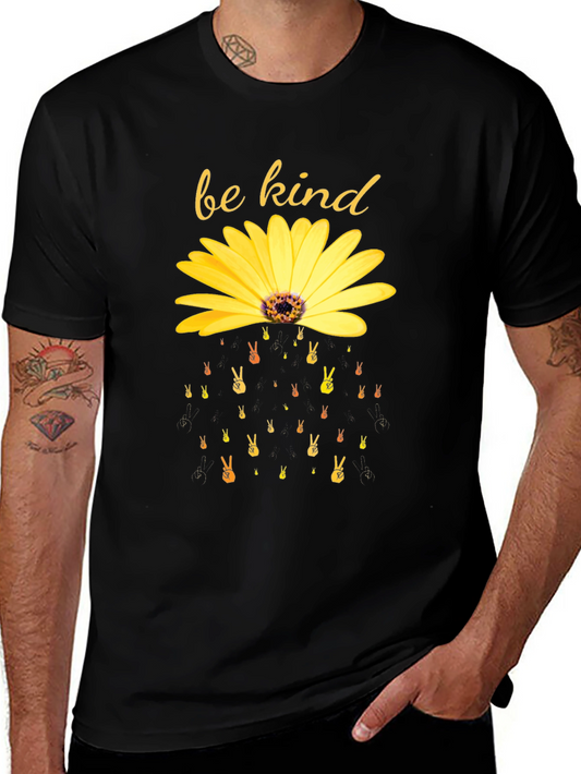 Be Kind Sunflower Graphic Tee