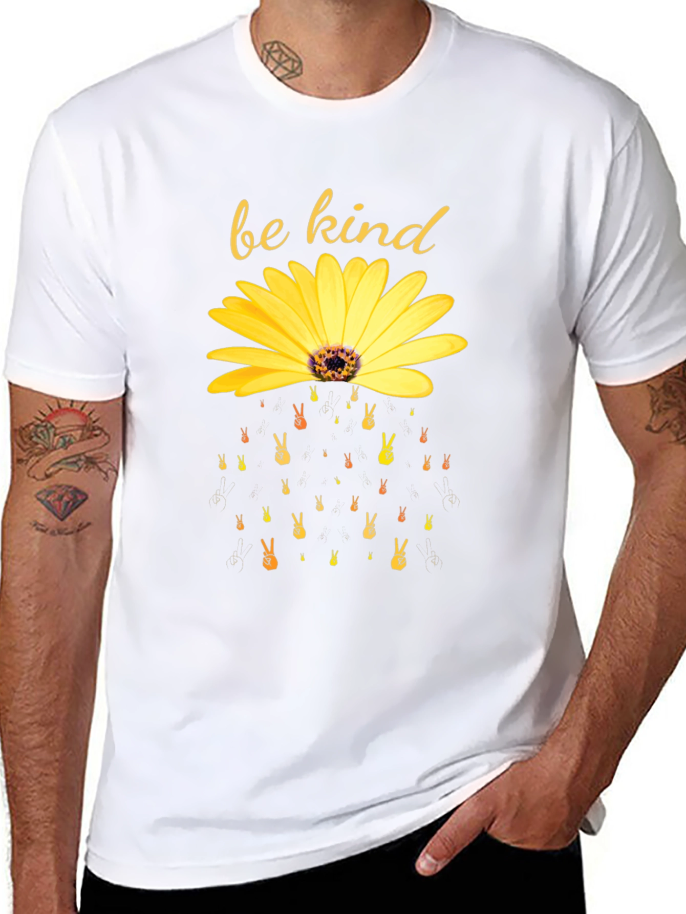 Be Kind Sunflower Graphic Tee