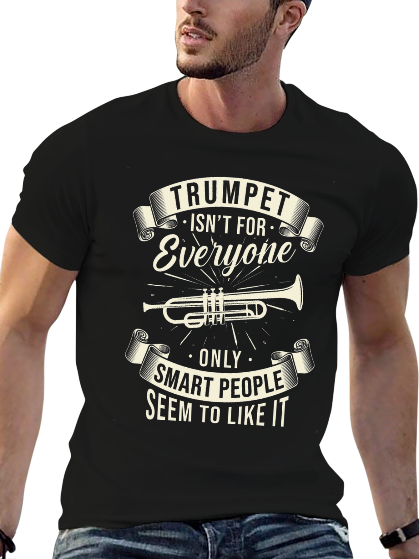 Trumpet Isnt For Everyone Black T-Shirt