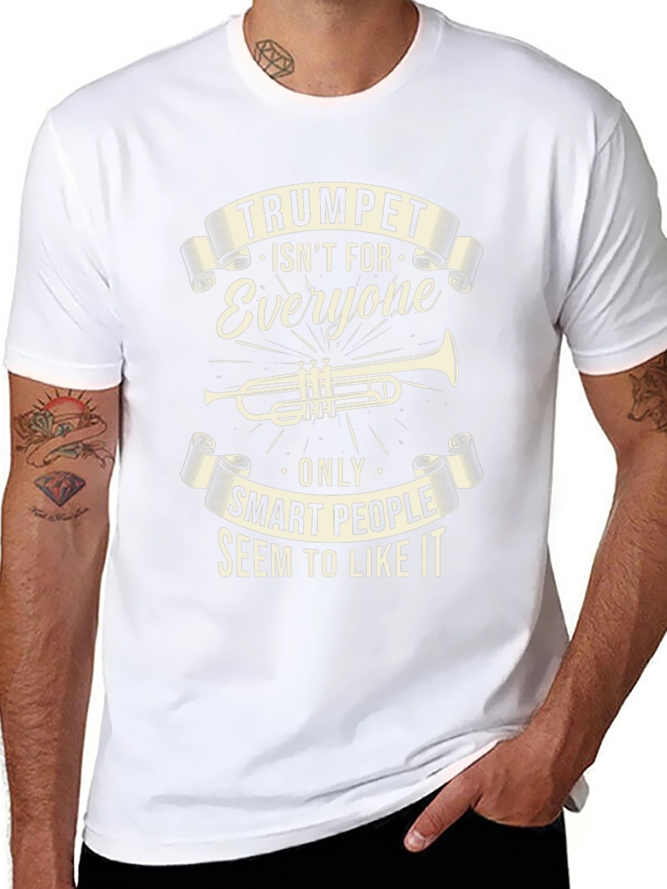 Trumpet Isnt For Everyone Black T-Shirt
