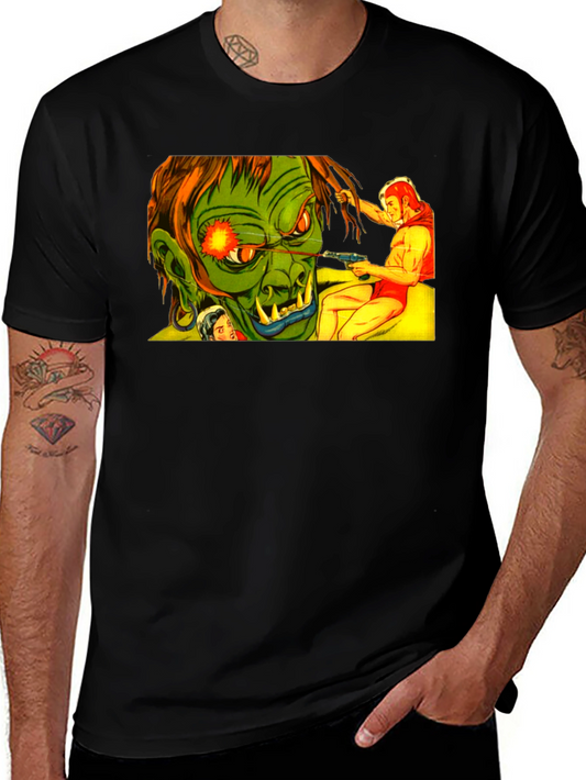 Sci-Fi Adventure Graphic T-Shirt