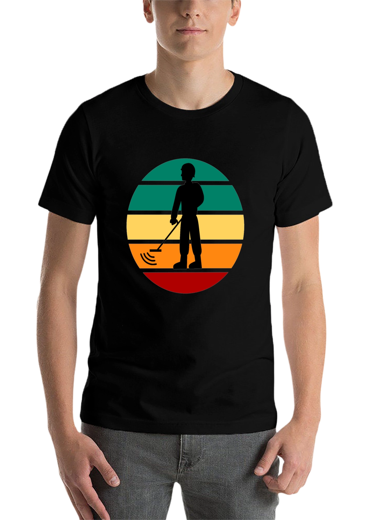 Metal Detecting Graphic Tee