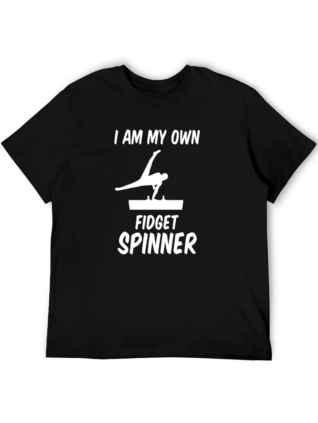 I Am My Own Fidget Spinner Black T-Shirt