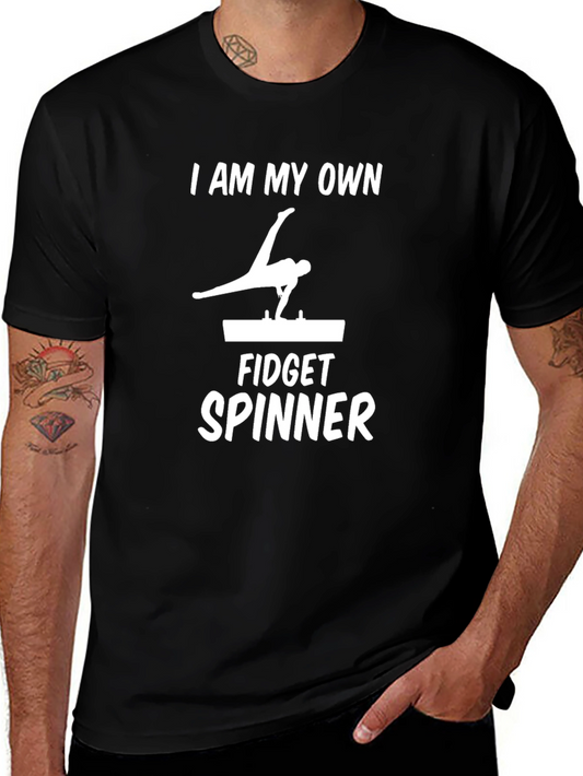 I Am My Own Fidget Spinner Black T-Shirt