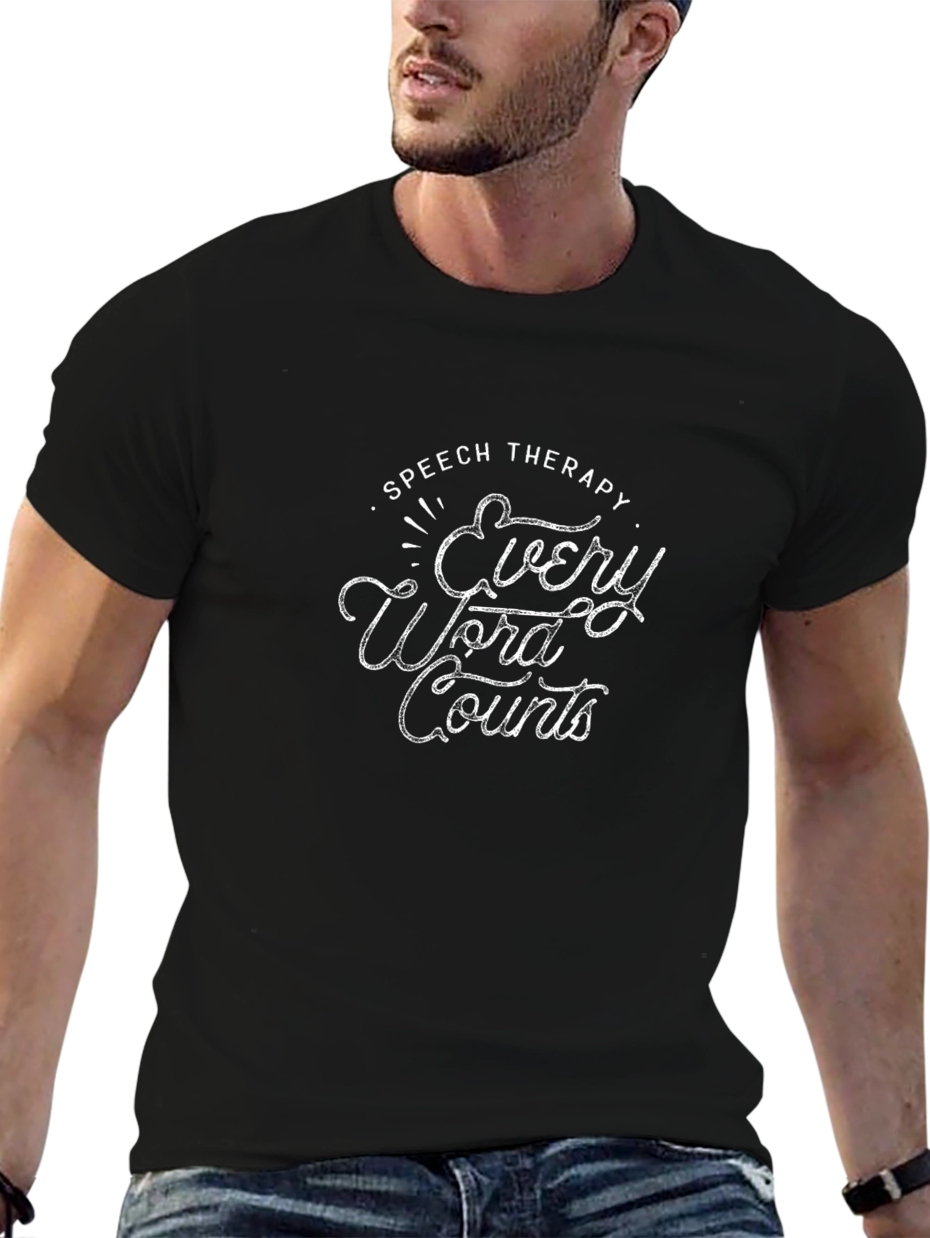 Speech Therapy T-Shirt - Every Word Counts