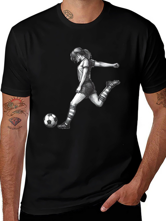 Soccer Girl Graphic Tee