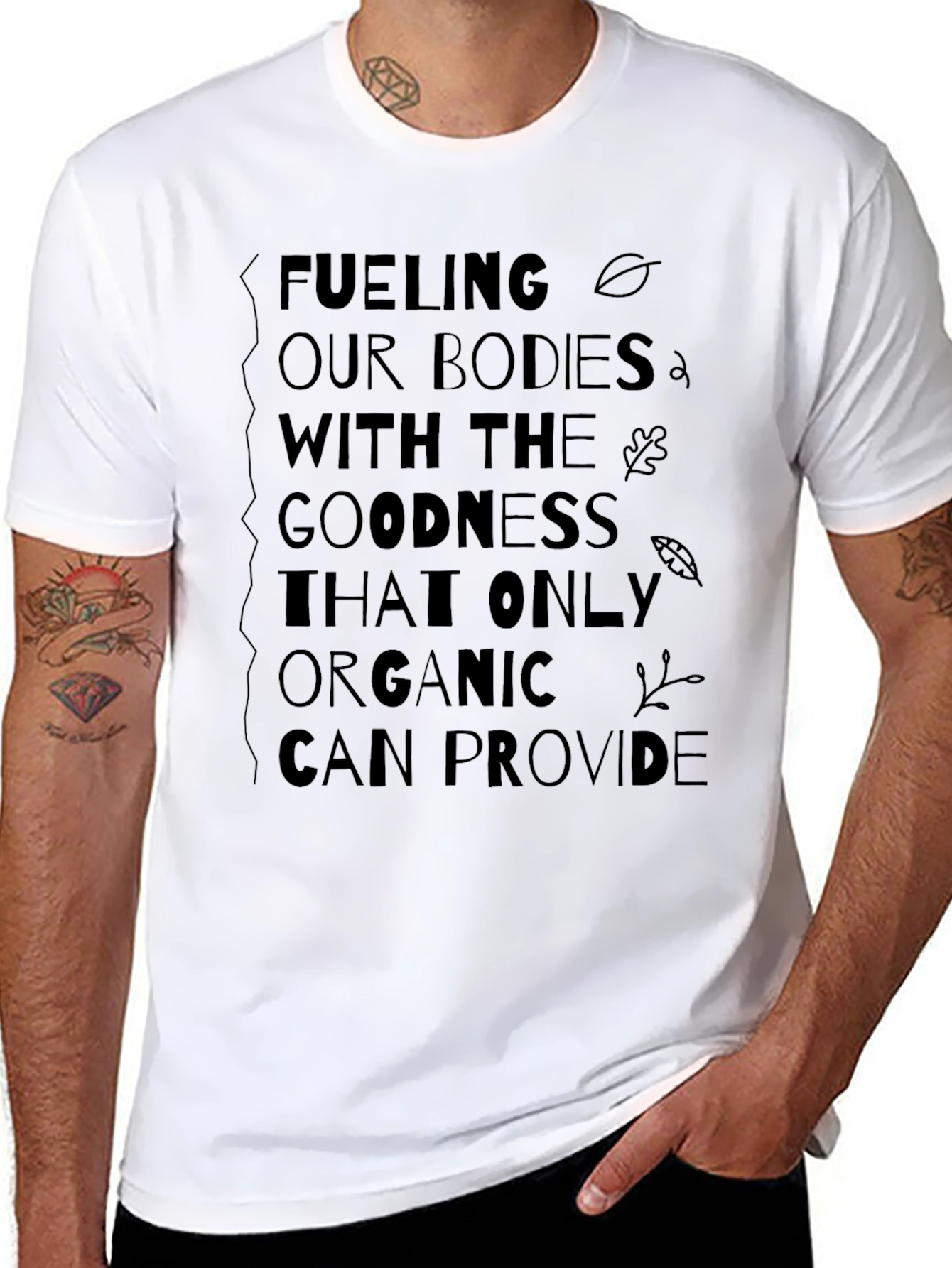 Organic Goodness Graphic T-Shirt