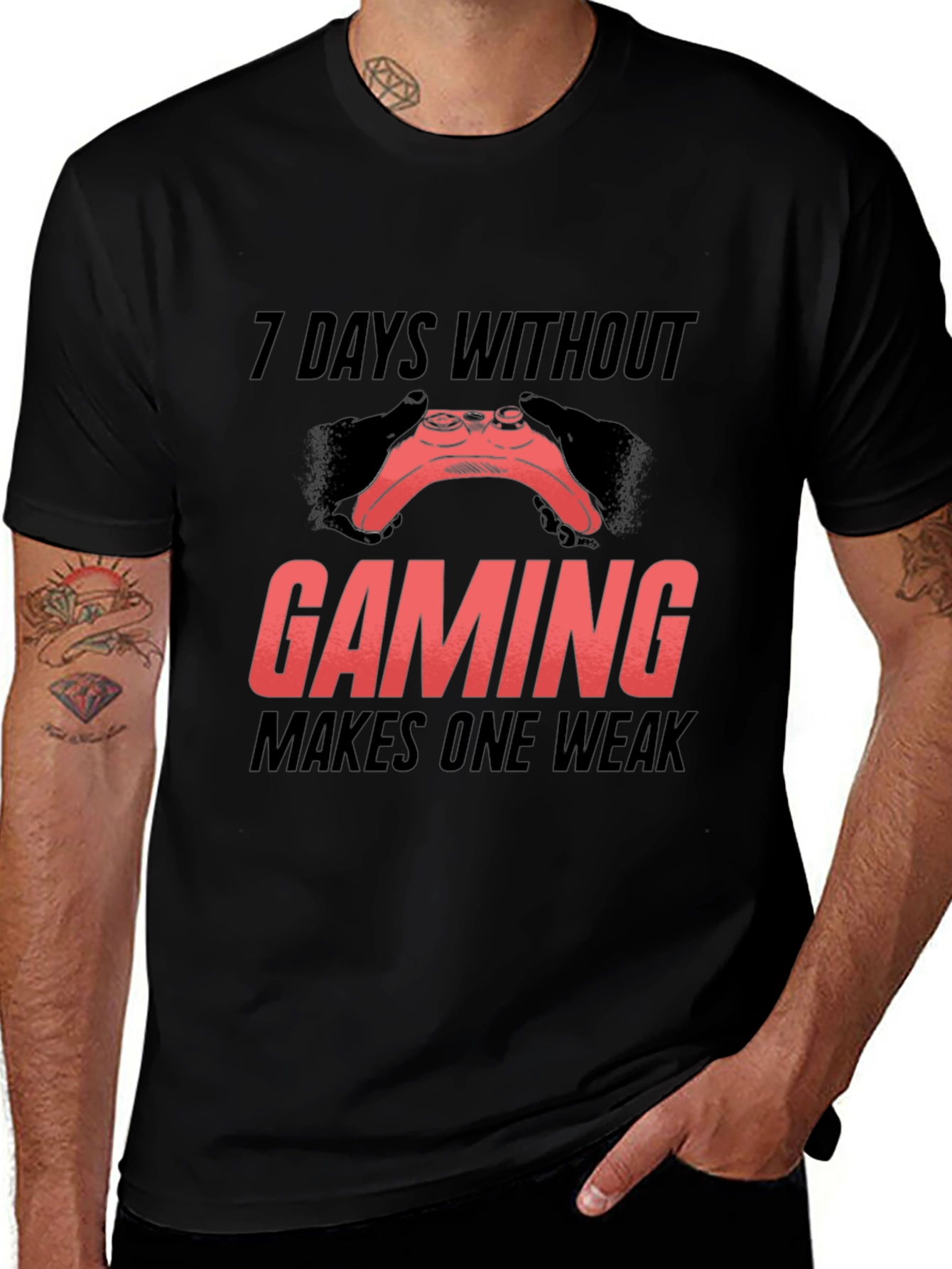 Gamer T-Shirt - 7 Days Without Gaming