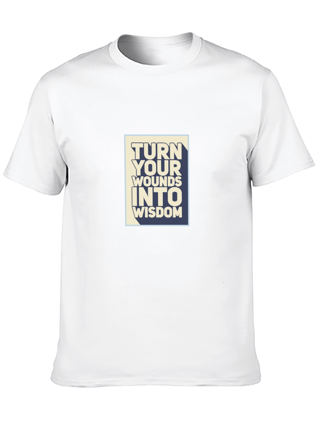 Wisdom Graphic Tee - Motivational T-Shirt