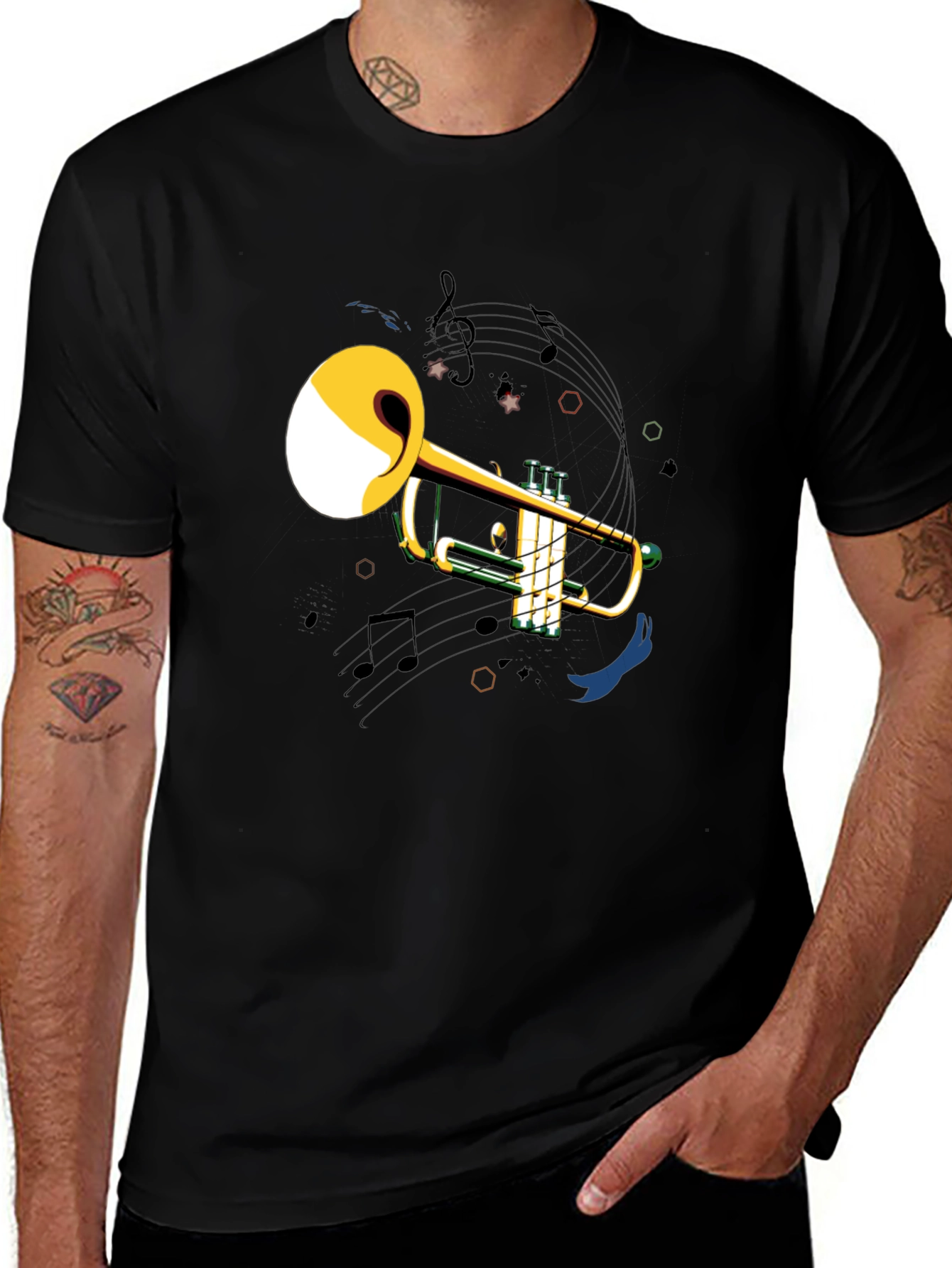 Trumpet Music T-Shirt - Stylish Design