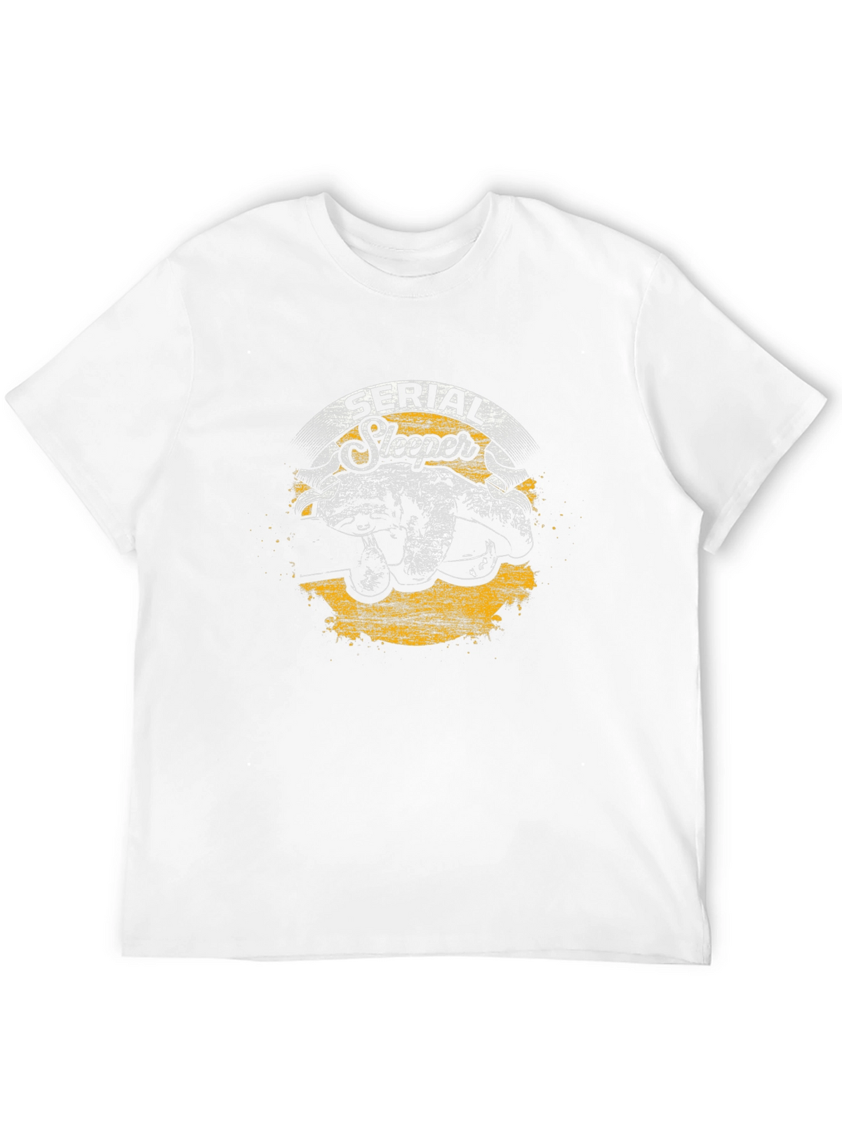 Serial Sleeper Graphic T-Shirt - Black Cotton Tee