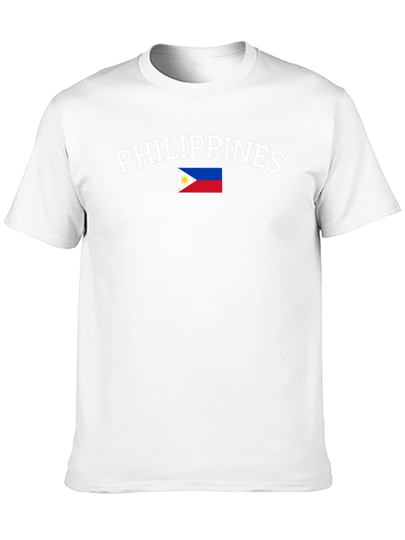 Philippines Flag T-Shirt - Black