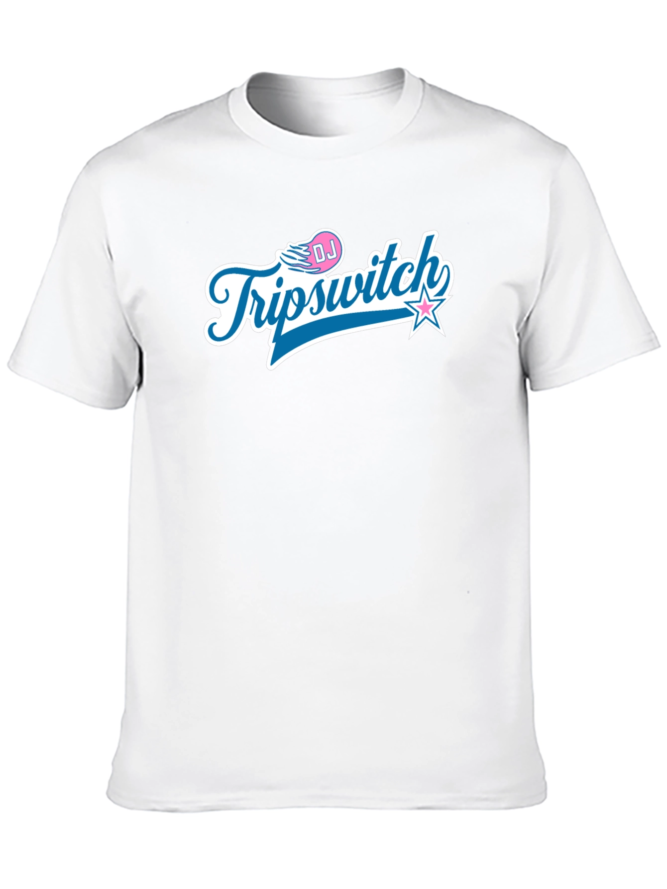 DJ Triipswitch Graphic T-Shirt - Black Crew Neck Tee