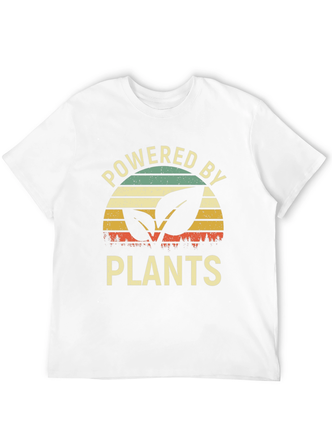 Powered by Plants Graphic Tee - Vegan Lifestyle Shirt