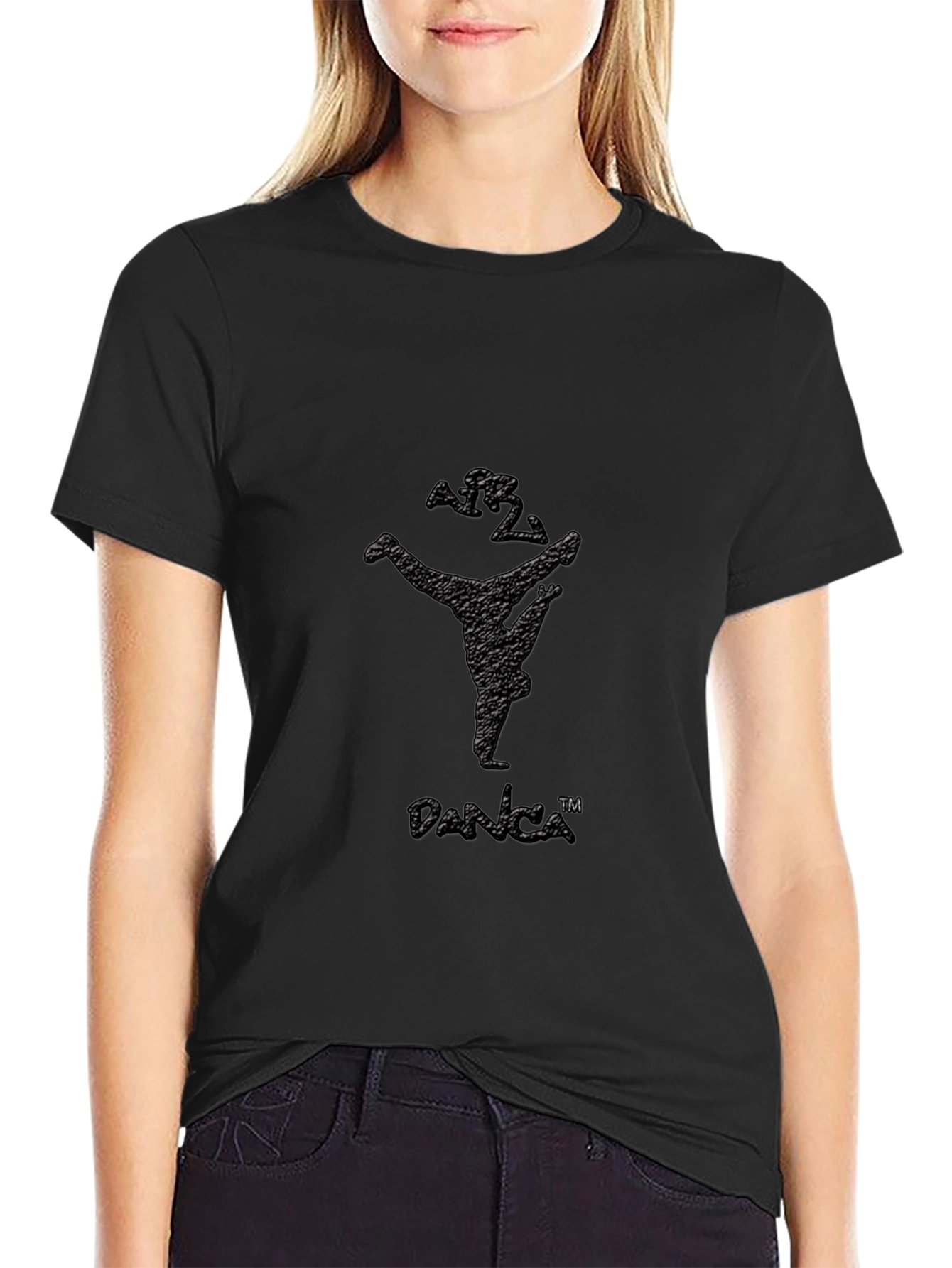 Black Dance T-Shirt - Stylish and Comfortable