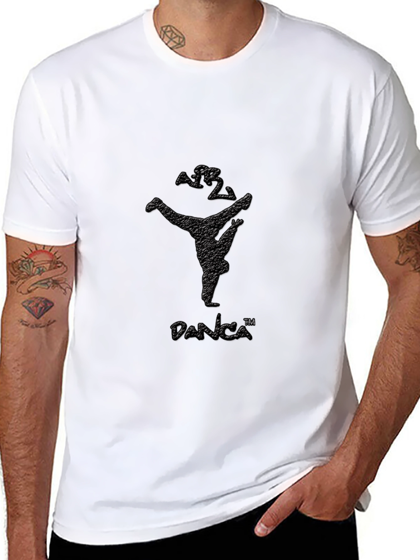 Black Dance T-Shirt - Stylish and Comfortable