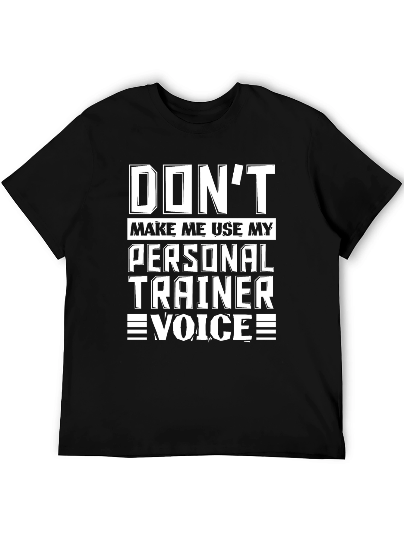 Funny Personal Trainer Black T-Shirt