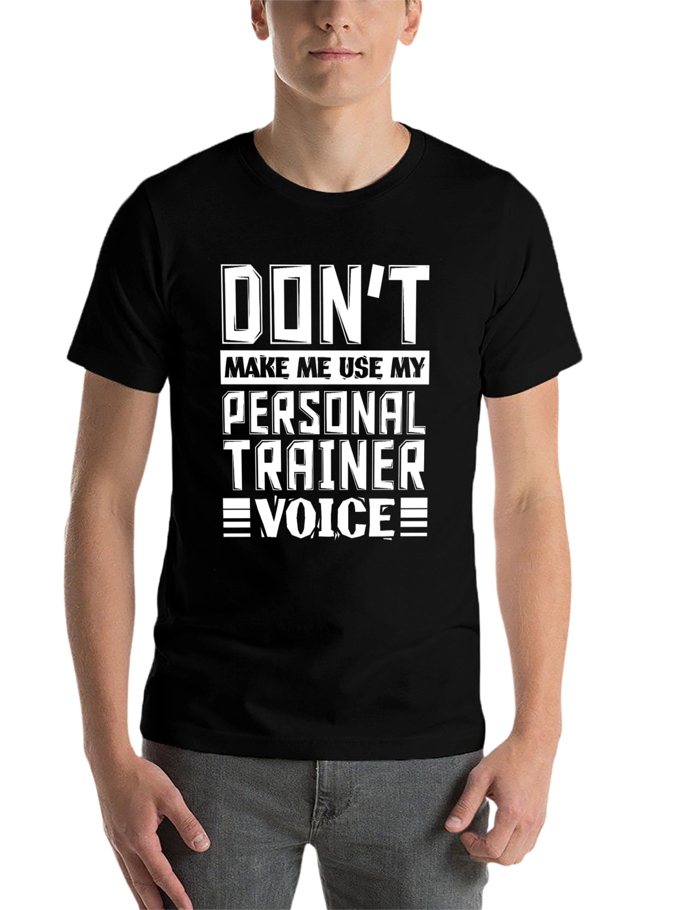Funny Personal Trainer Black T-Shirt