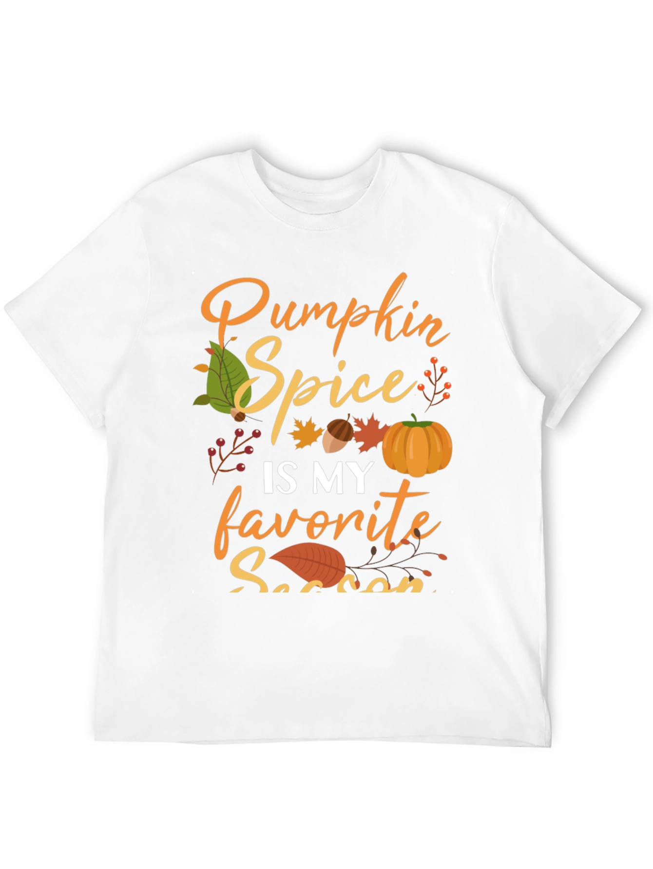 Pumpkin Spice T-Shirt: Fall Season Favorite