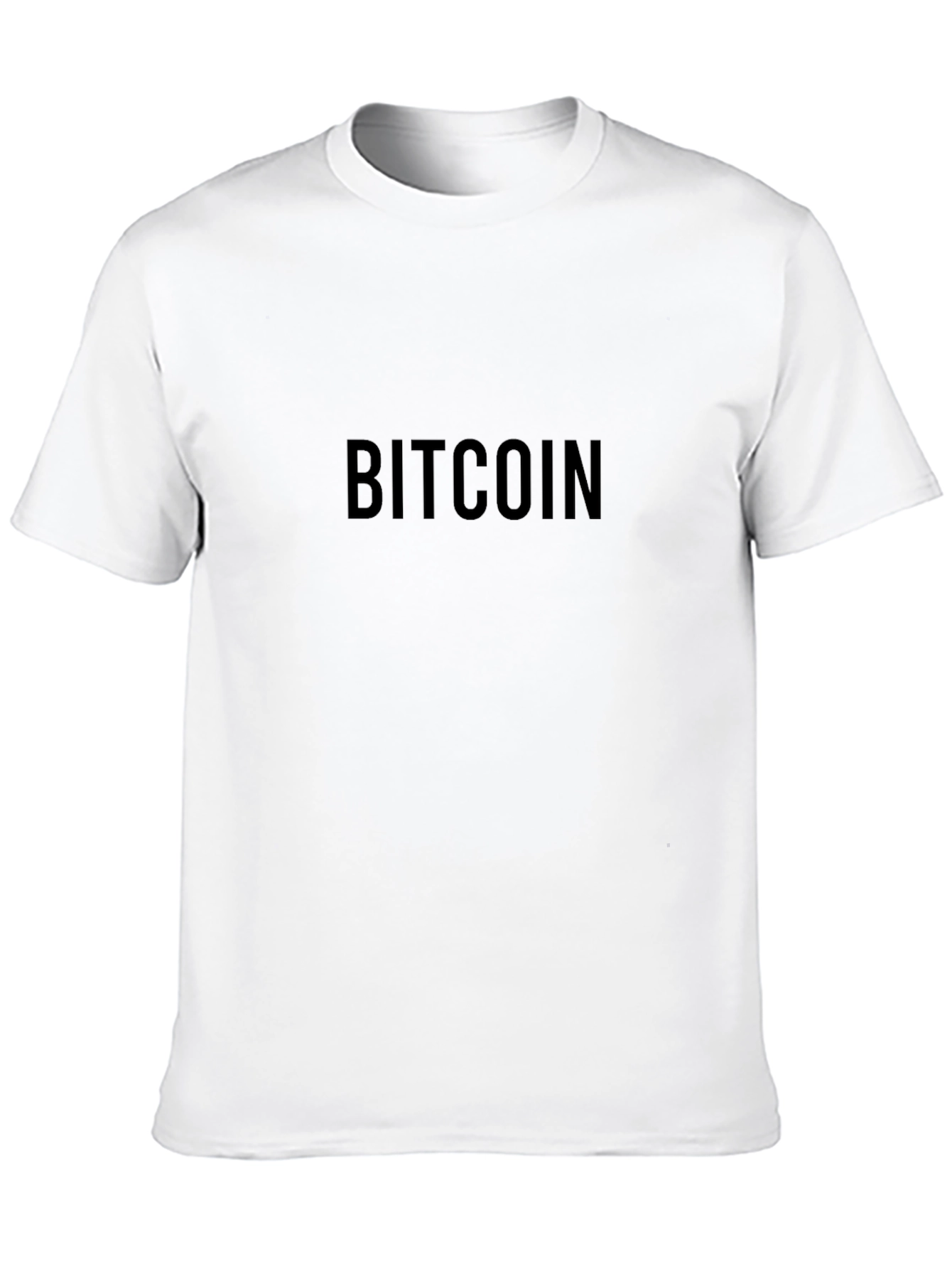 Bitcoin Black Tee - Crypto Enthusiast Apparel