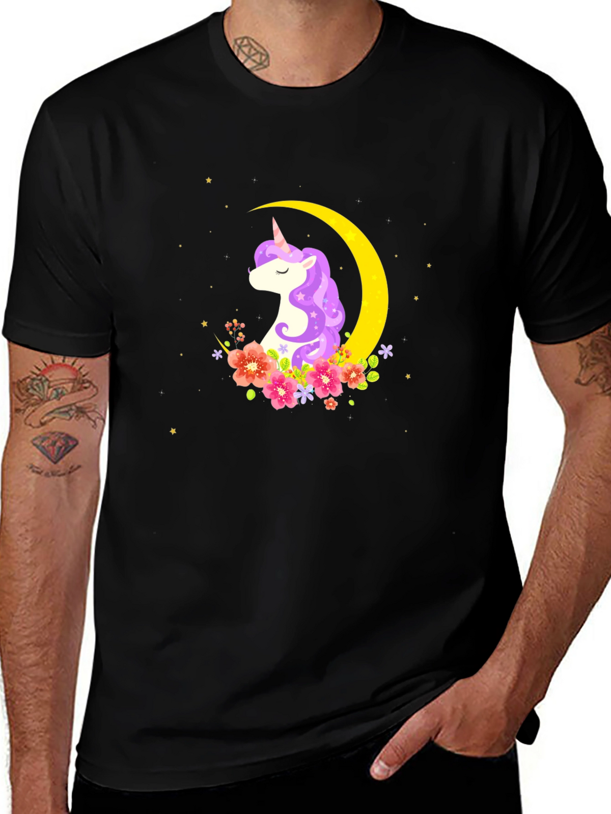 Unicorn Moon Graphic Tee