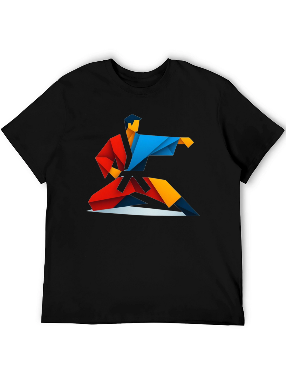 Geometric Karate Graphic Tee