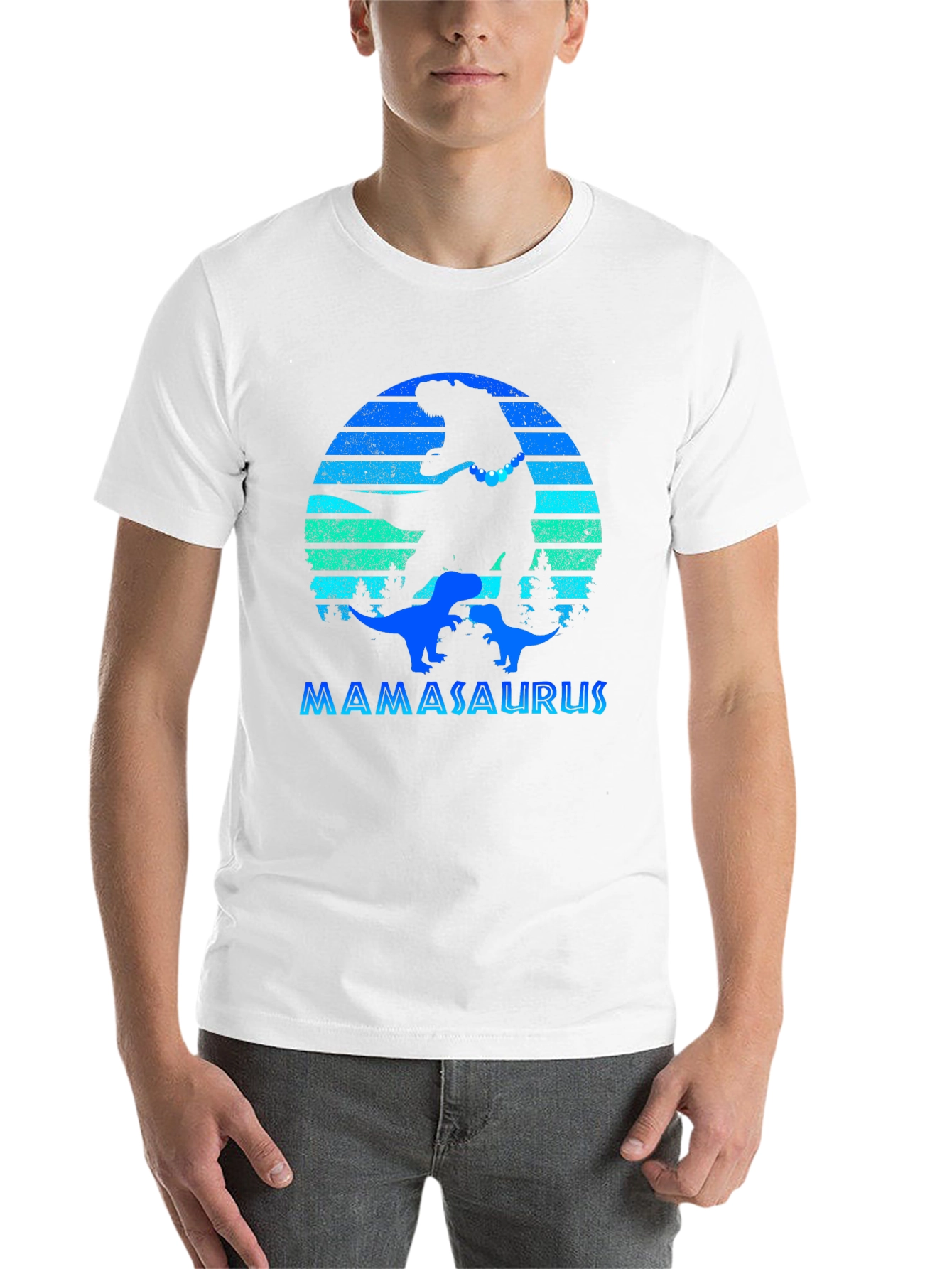 Mamasaurus Dinosaur T-Shirt Mothers Day Gift