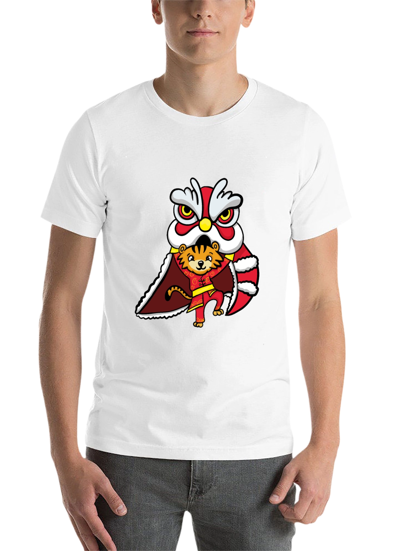 Year of the Tiger Lion Dance T-Shirt