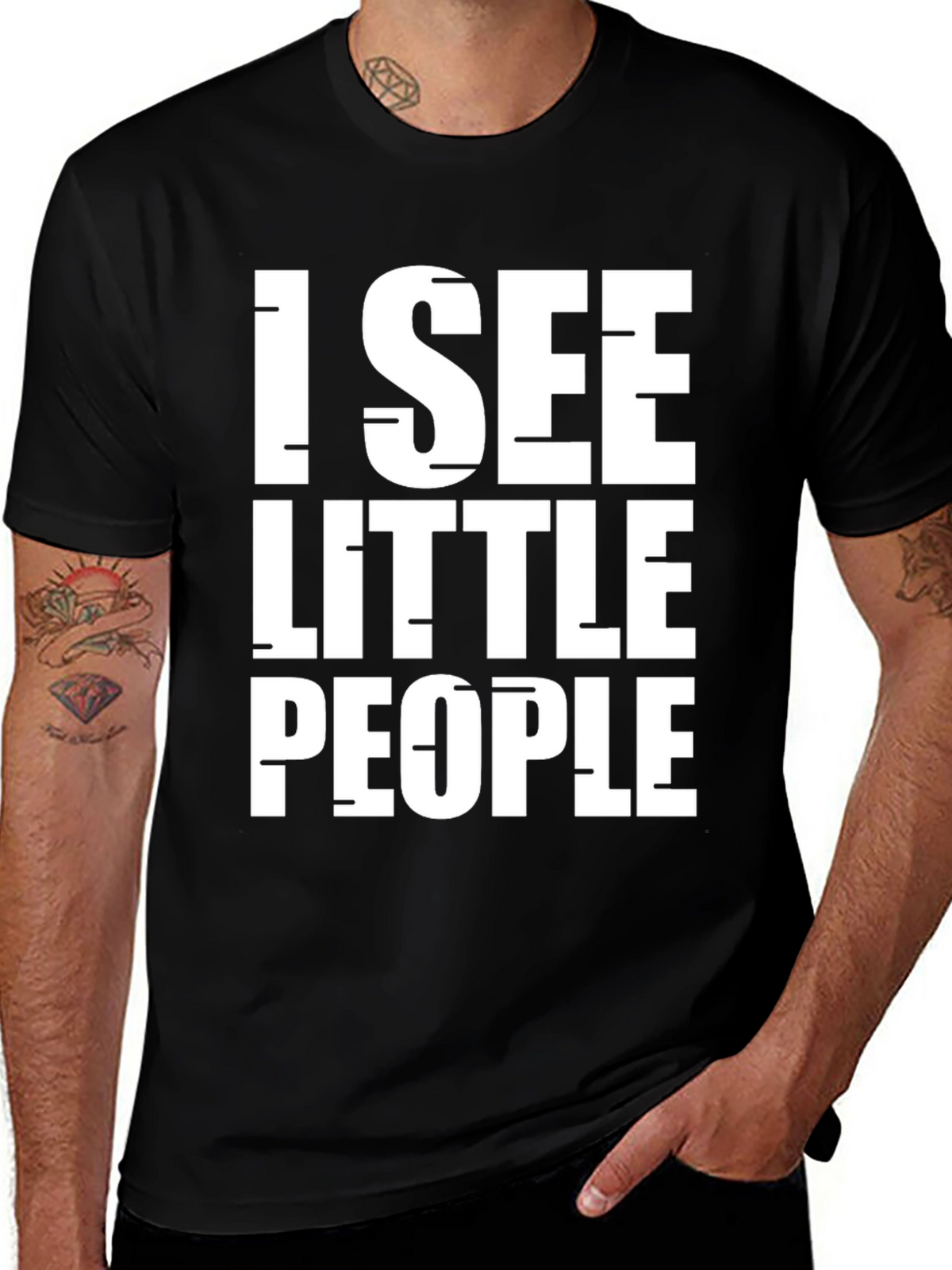 I See Little People Graphic Tee
