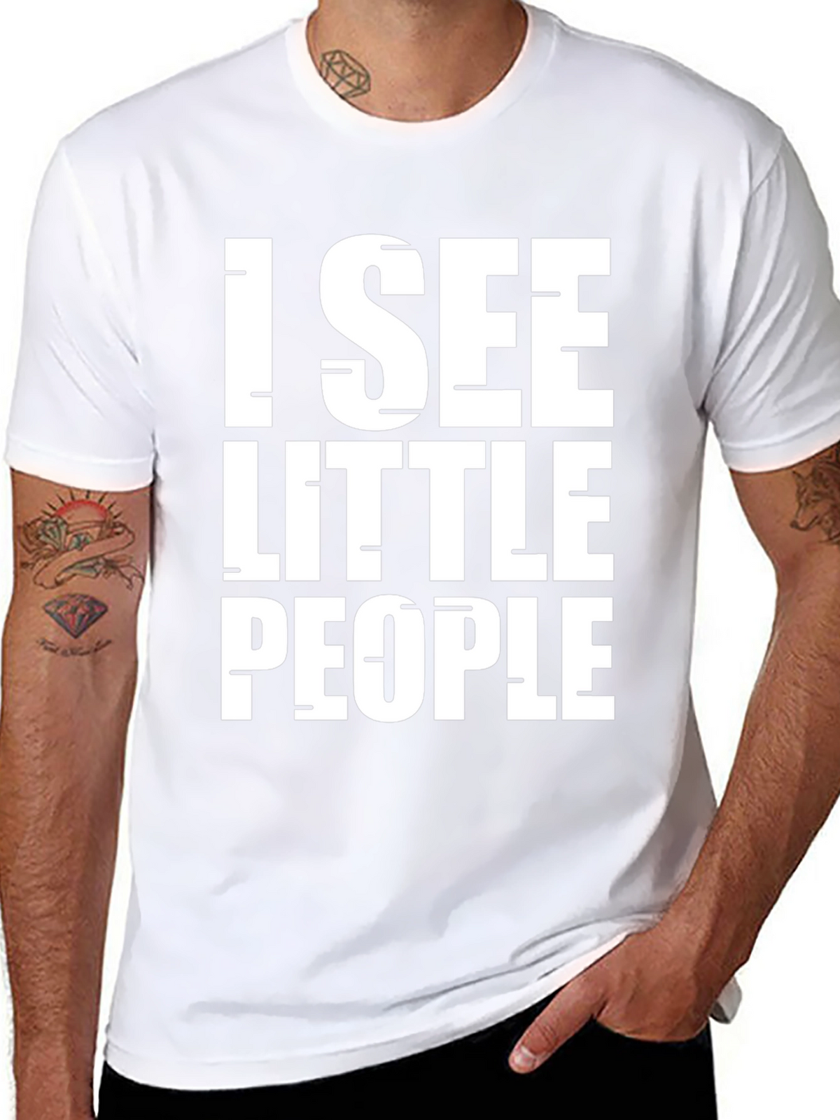 I See Little People Graphic Tee