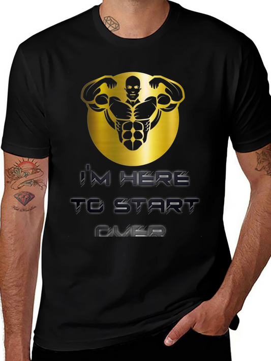 Bold Graphic T-Shirt: Start Over
