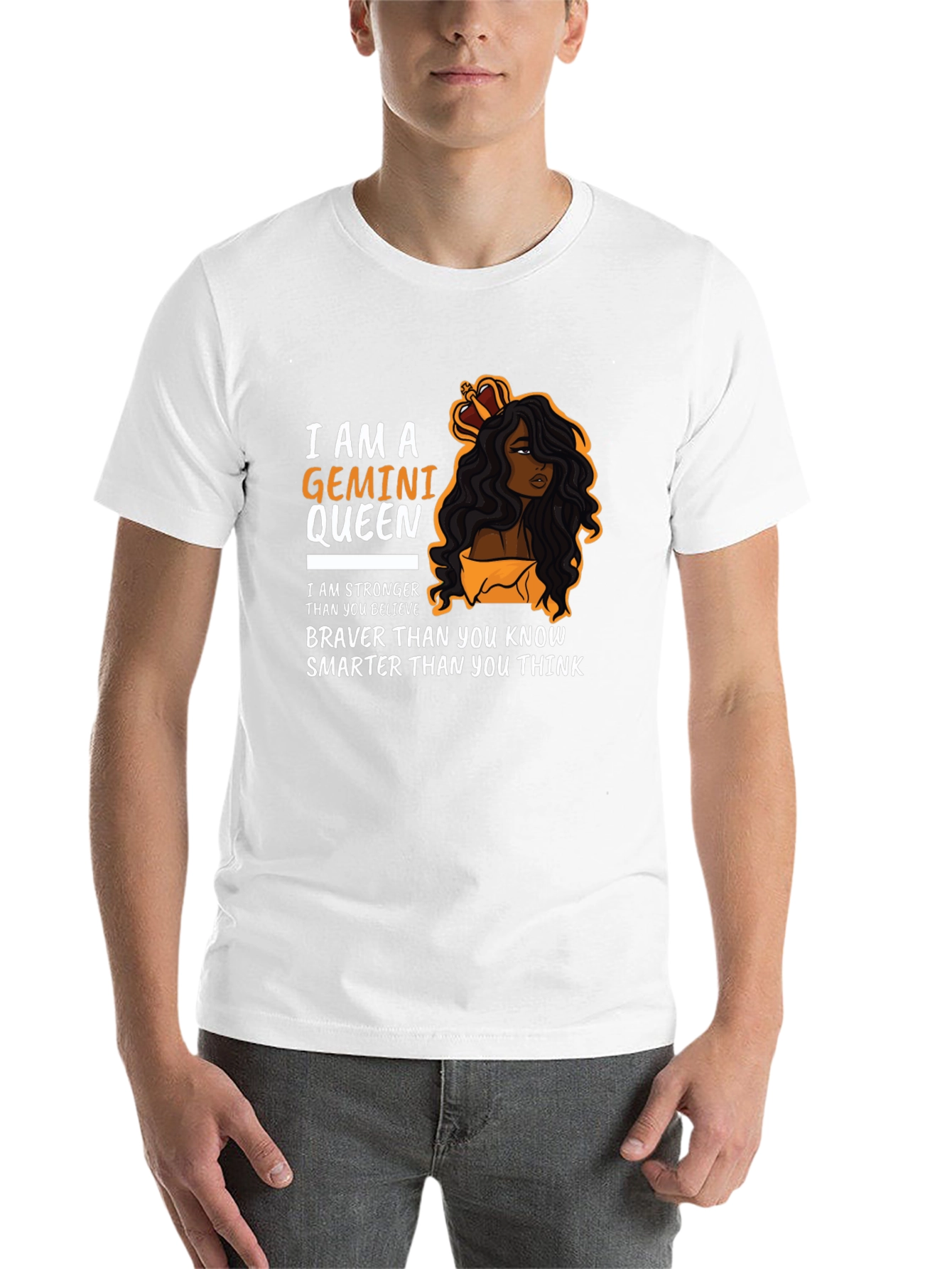Gemini Queen Graphic Tee - Zodiac Birthday Gift