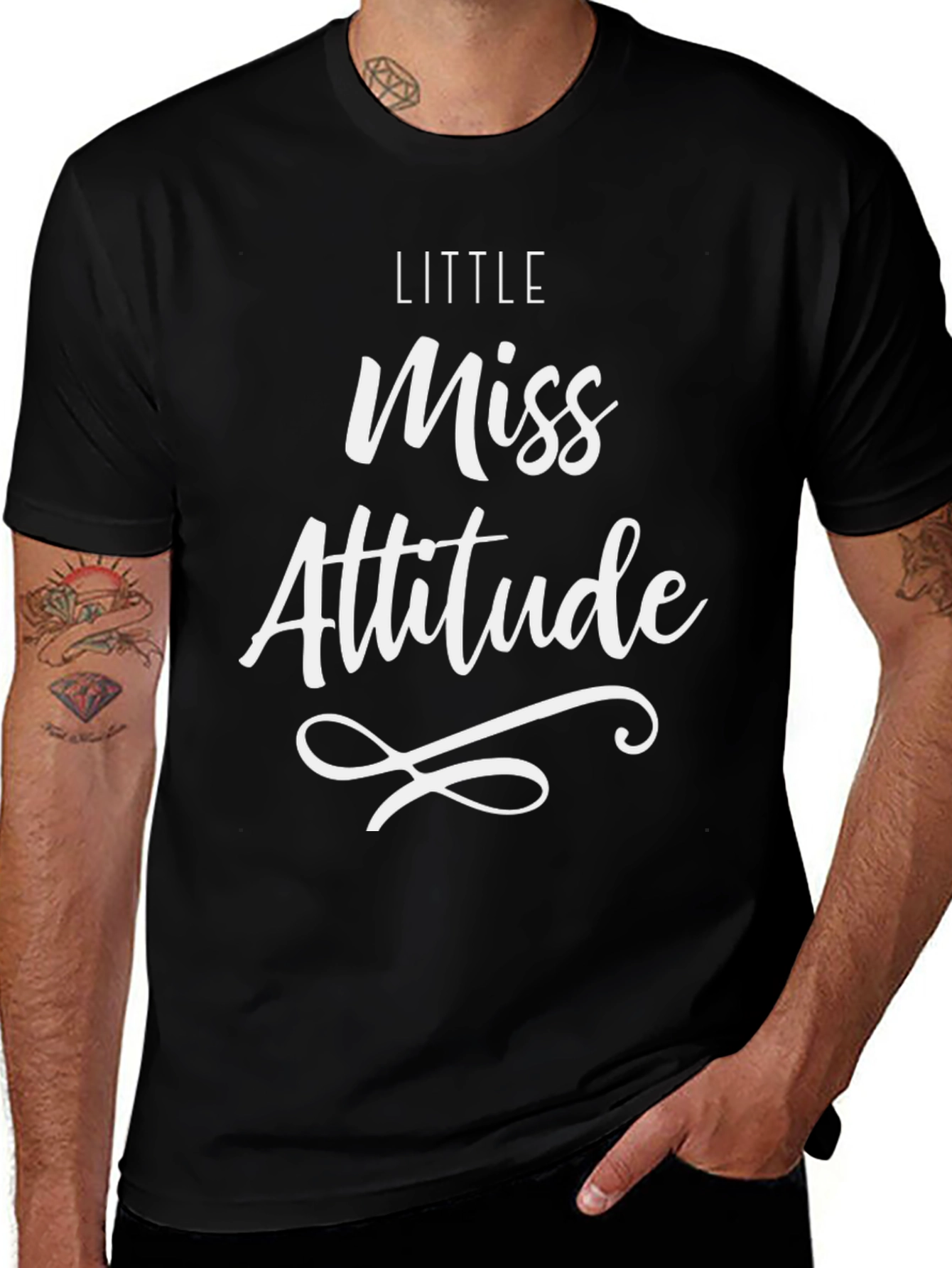 Little Miss Attitude Graphic Tee - Unisex