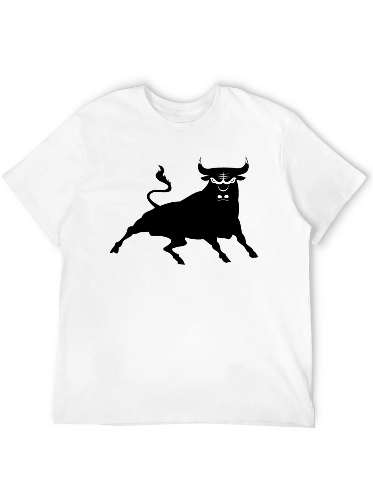Black Bull Graphic Tee - Unique Design