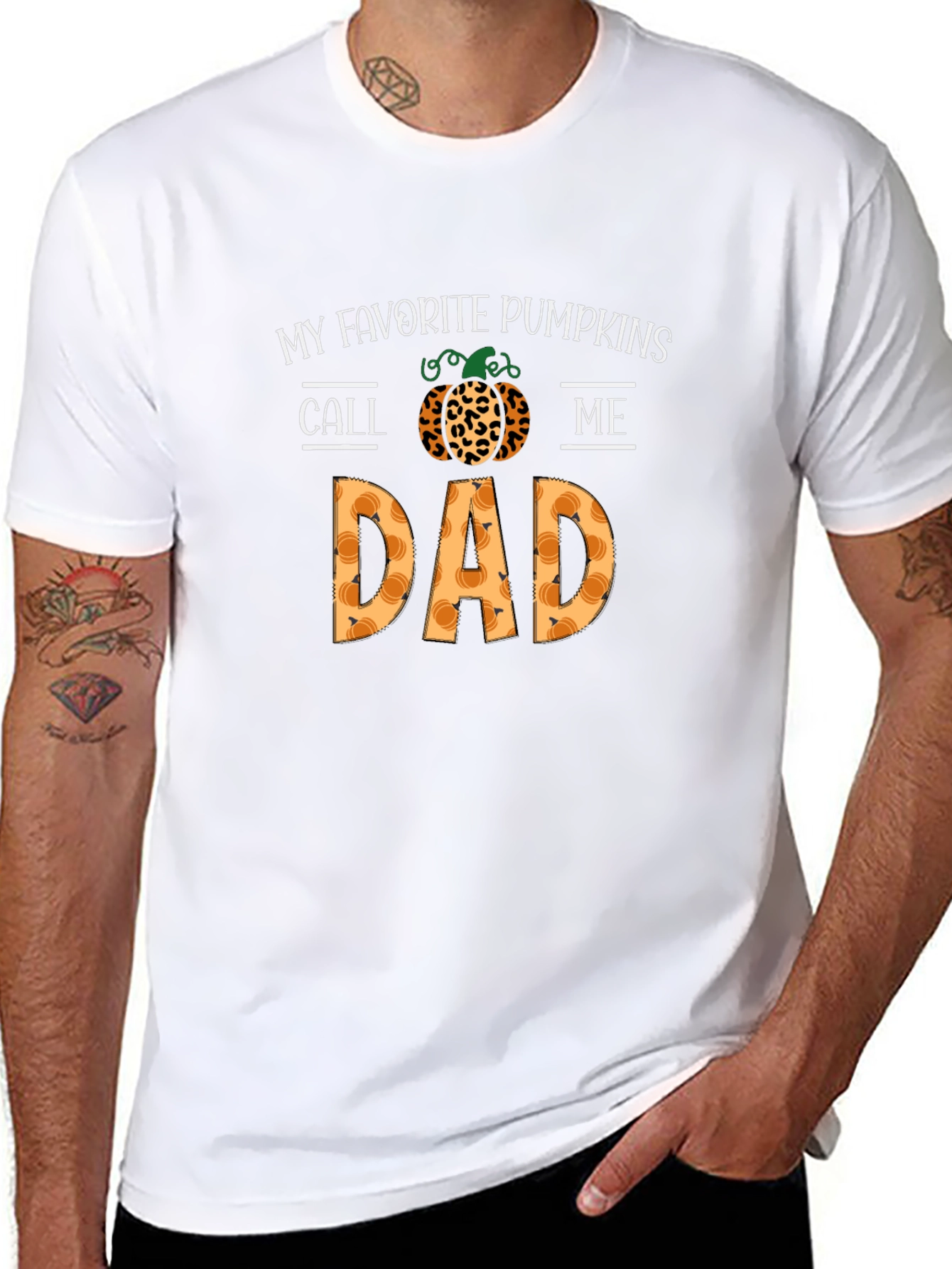 My Favorite Pumpkins Call Me Dad T-Shirt