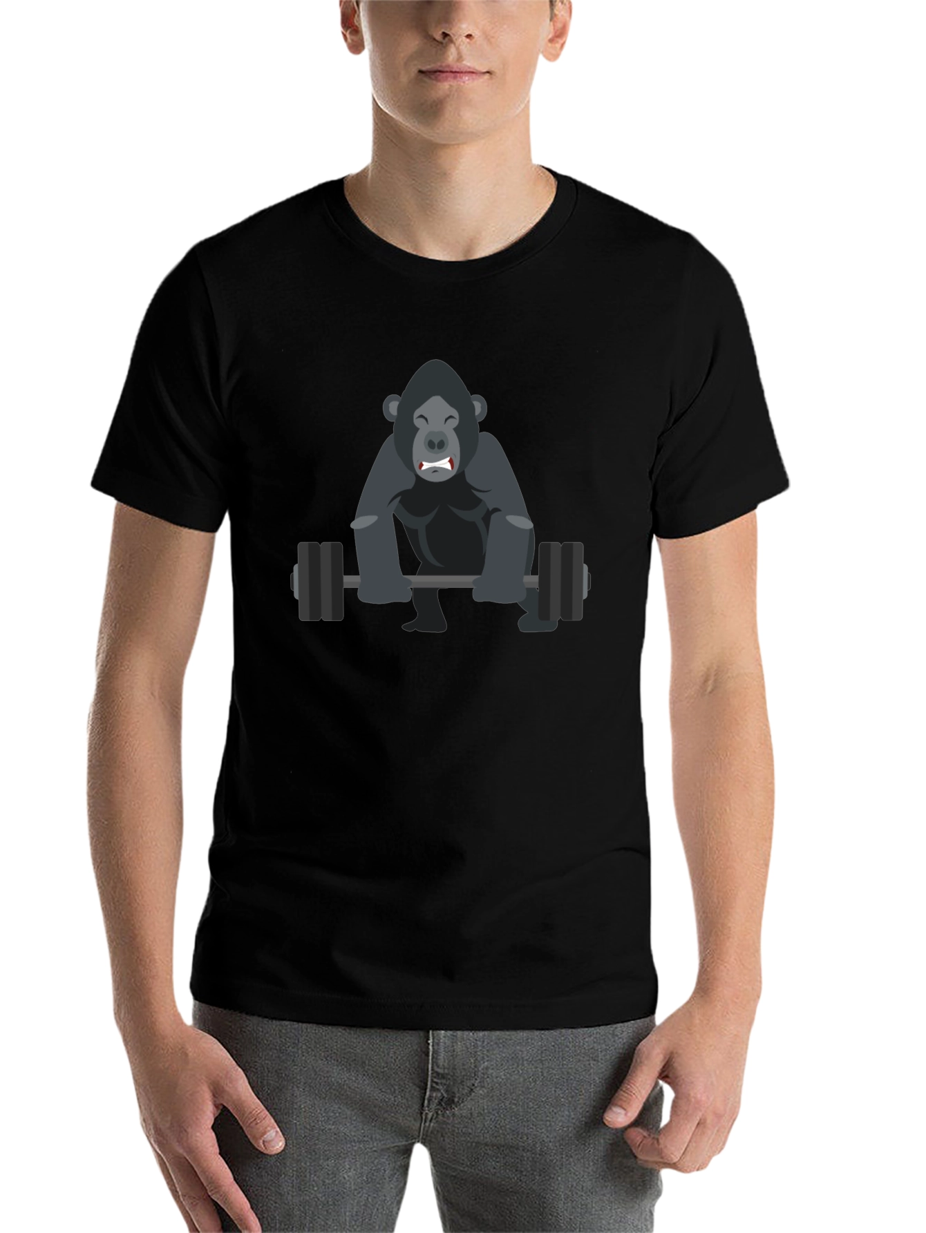 Gorilla Gym T-Shirt - Black