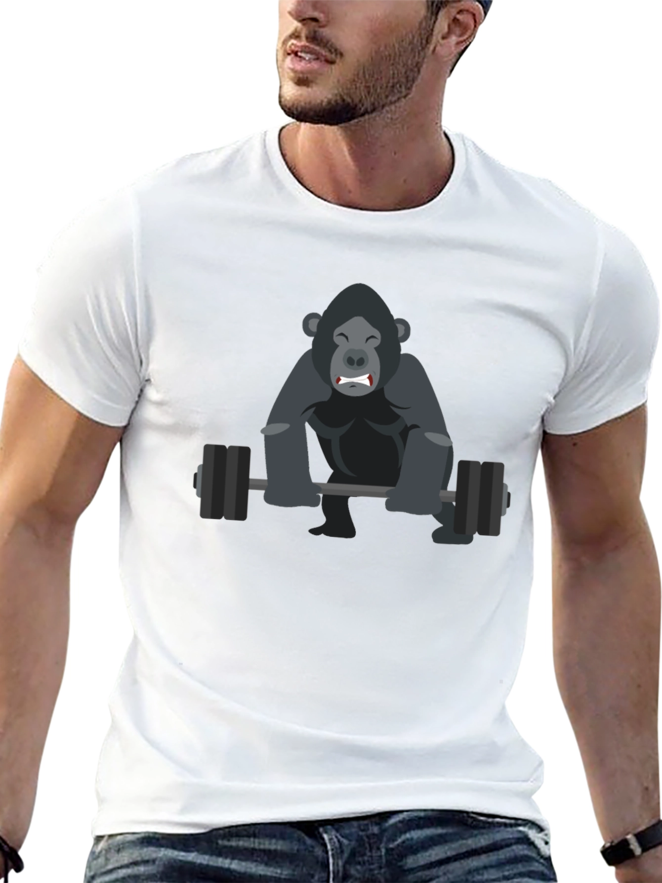 Gorilla Gym T-Shirt - Black