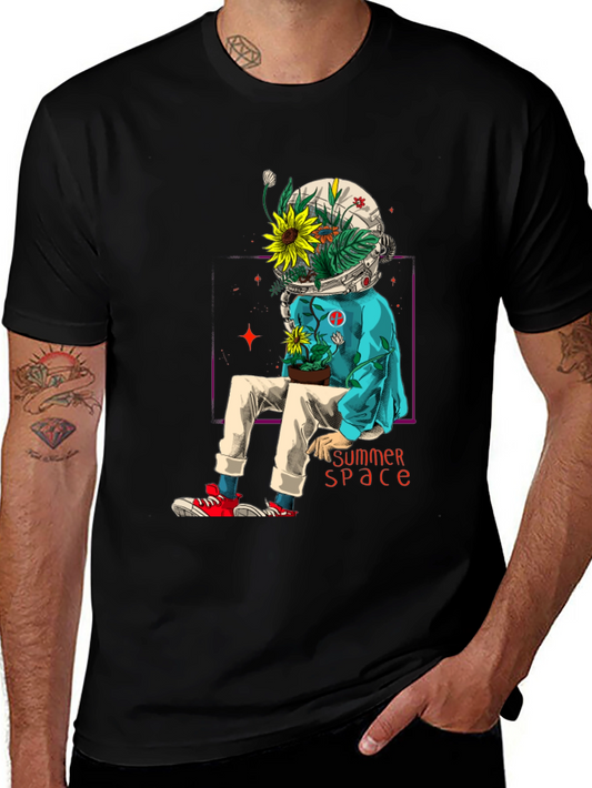Summer Space Astronaut T-Shirt