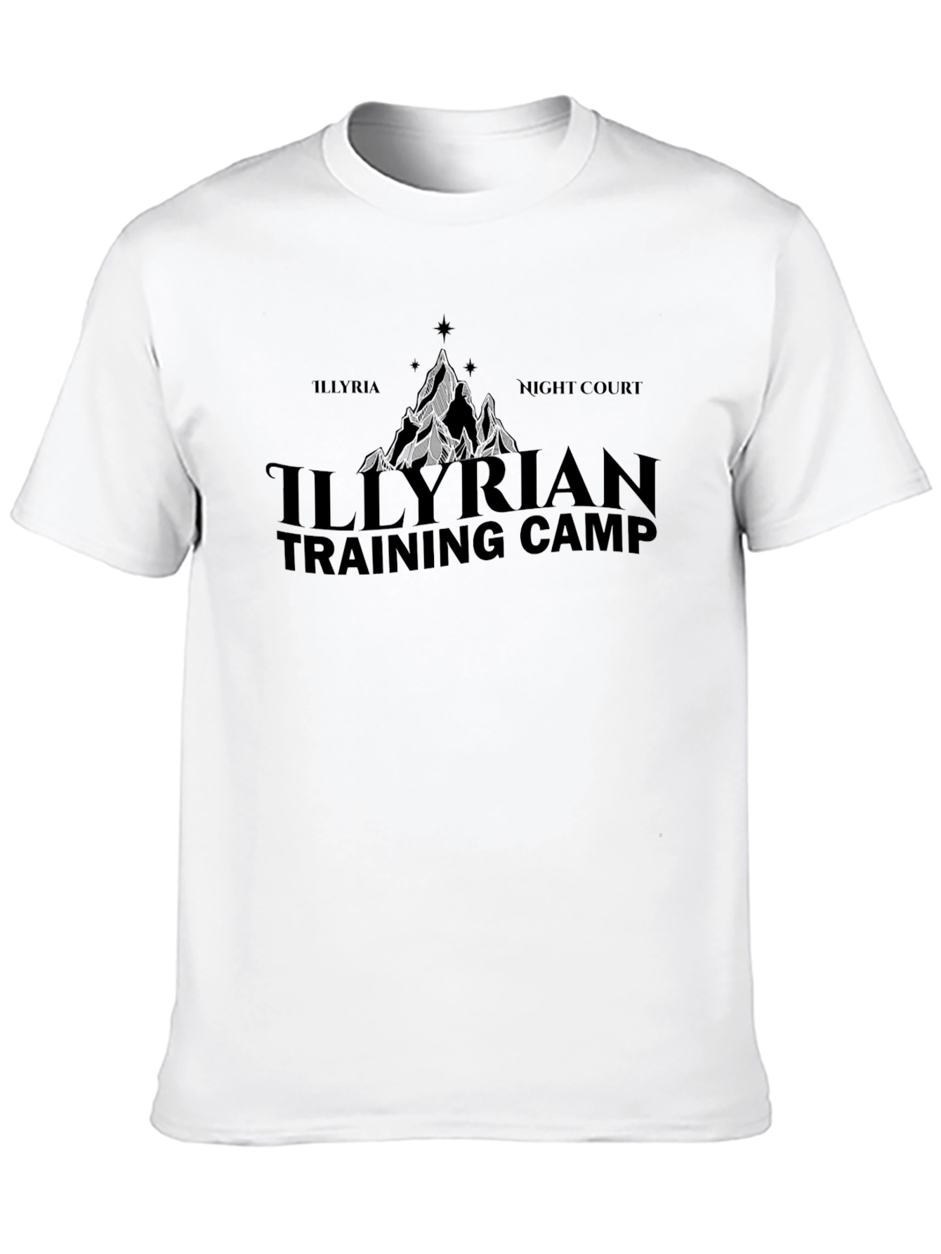 Illyrian Training Camp T-Shirt - Night Court Design
