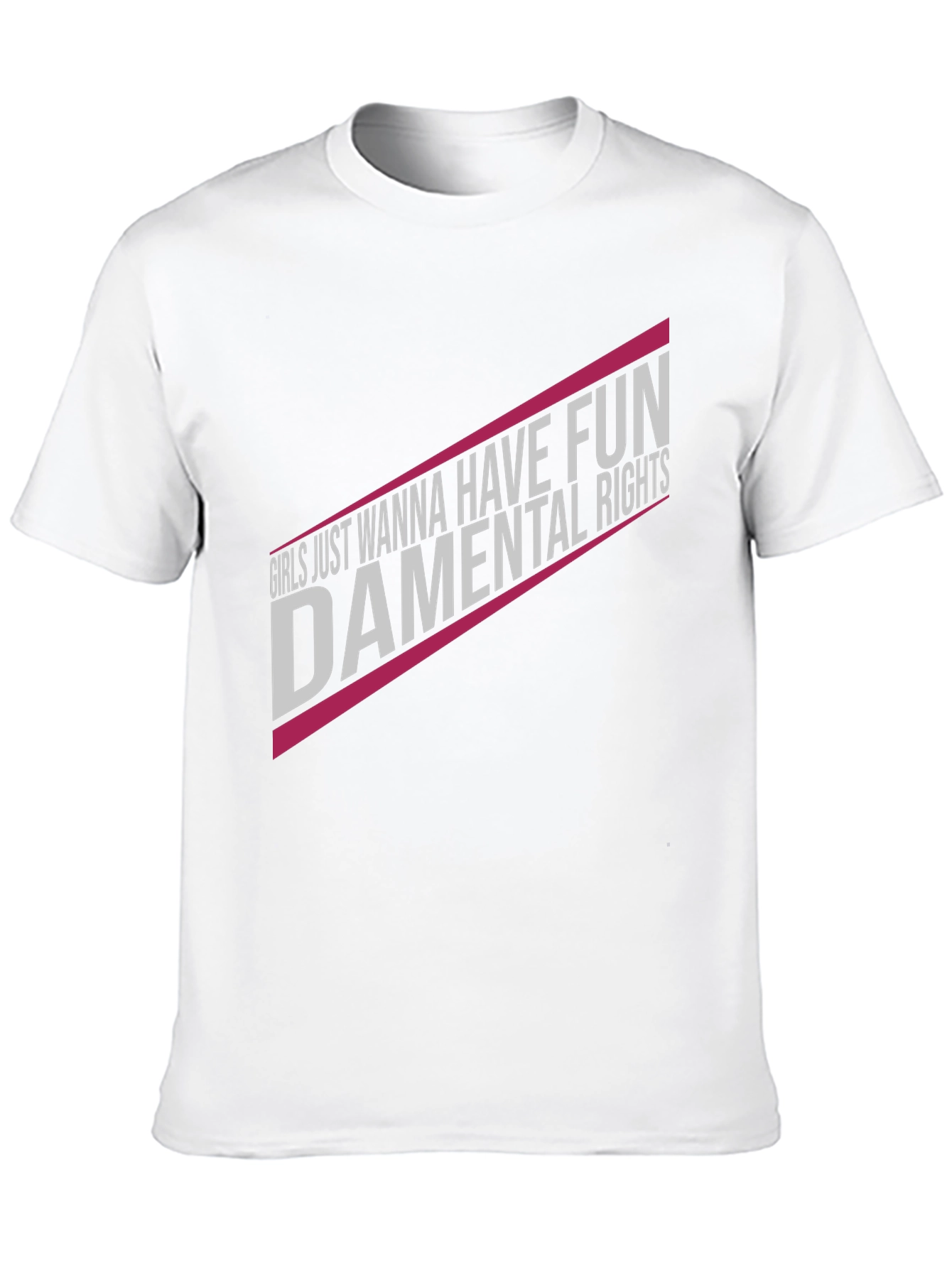 Feminist T-Shirt - Girls Just Wanna Have Fun-damental Rights