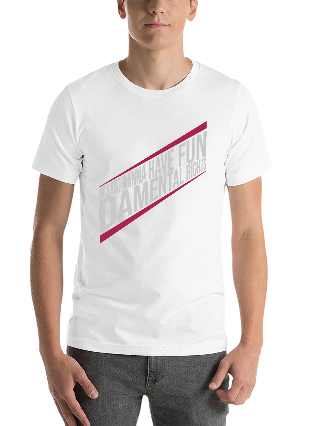 Feminist T-Shirt - Girls Just Wanna Have Fun-damental Rights
