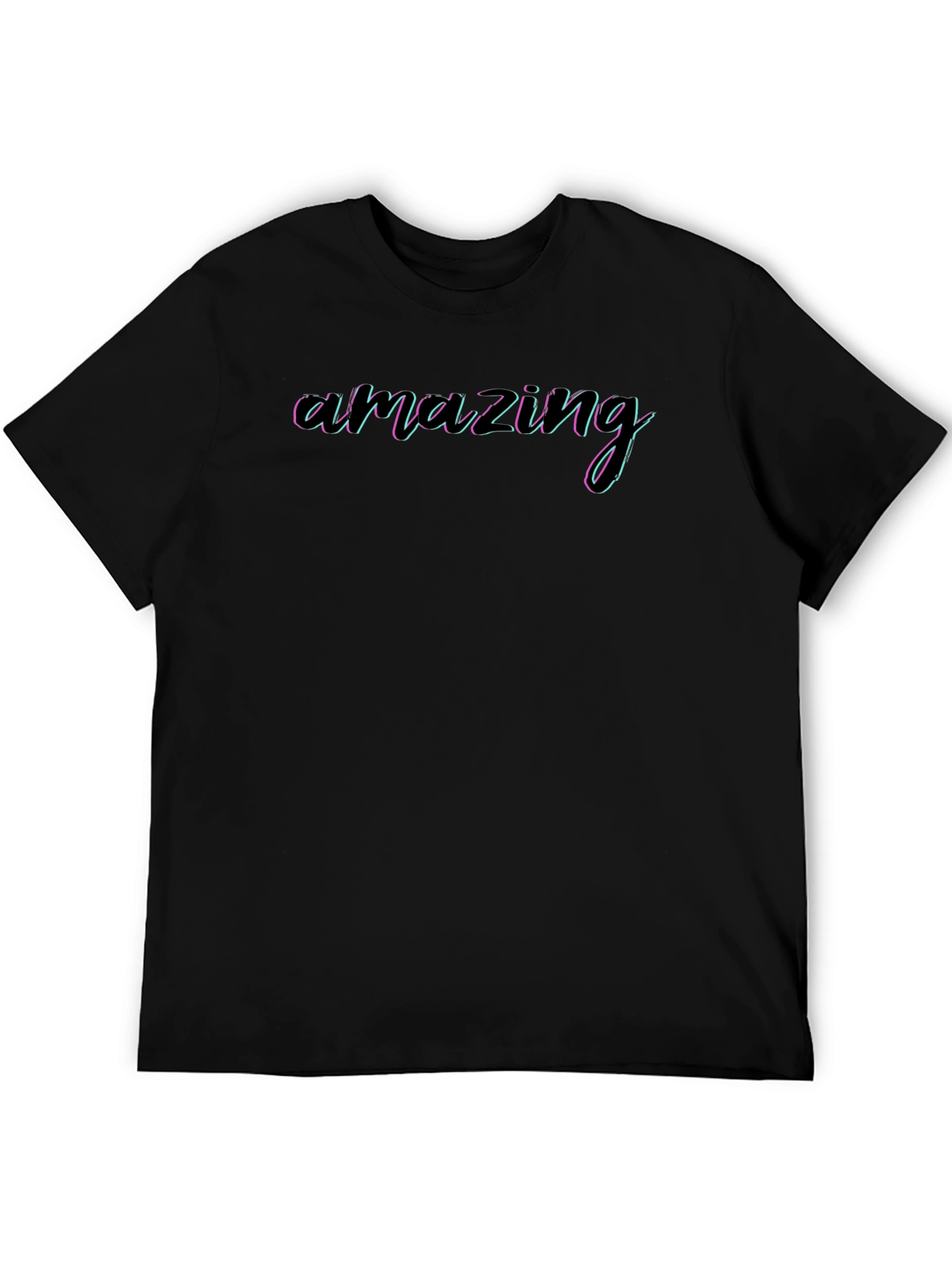 Amazing Graphic Tee - Black T-Shirt