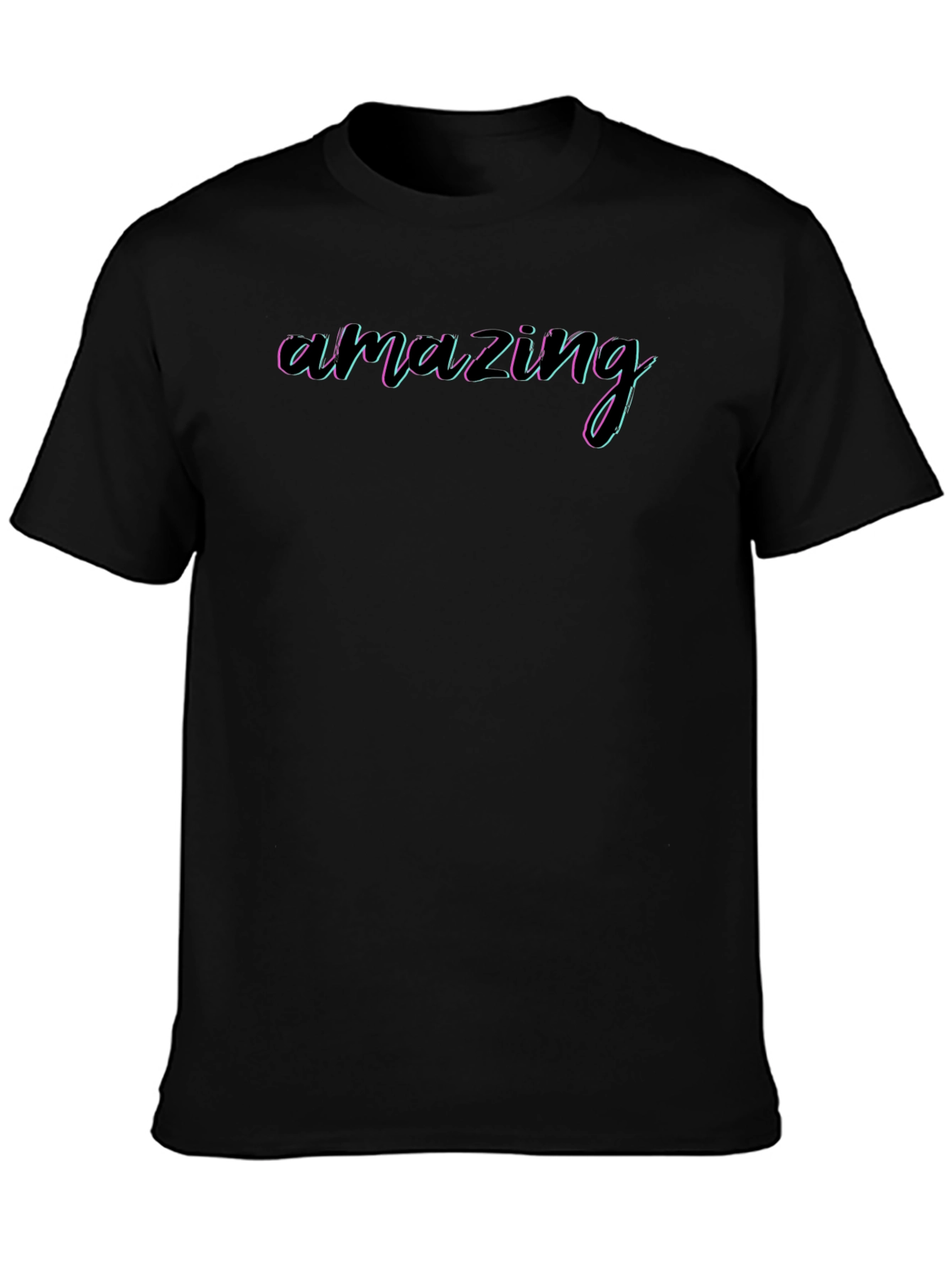 Amazing Graphic Tee - Black T-Shirt